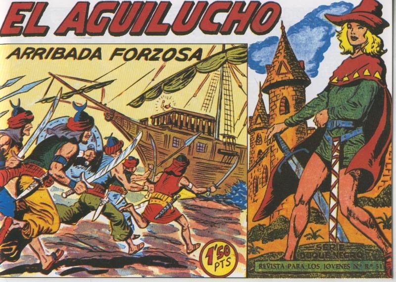 El Aguilucho, facsimil numero 34: arribada forzosa