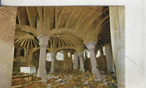 Postal: Barcelona: Santa Coloma de Cervello: Gaudi