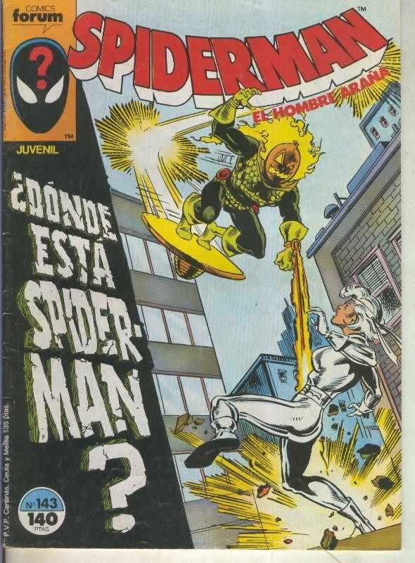 Spiderman volumen 1 numero 143