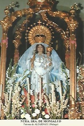 Postal 53750: NUESTRA SEÑORA DE MONSALUD. Alfarnate Malaga
