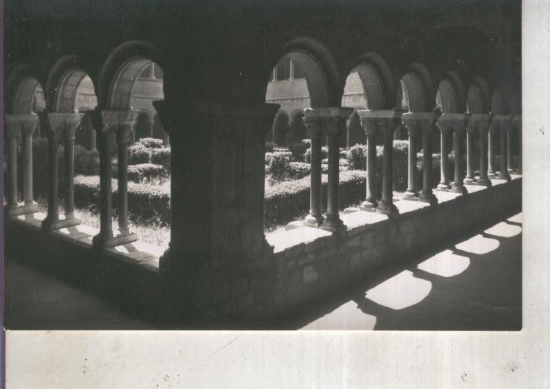 Postal 012494: Claustros Monasterio de Ripoll