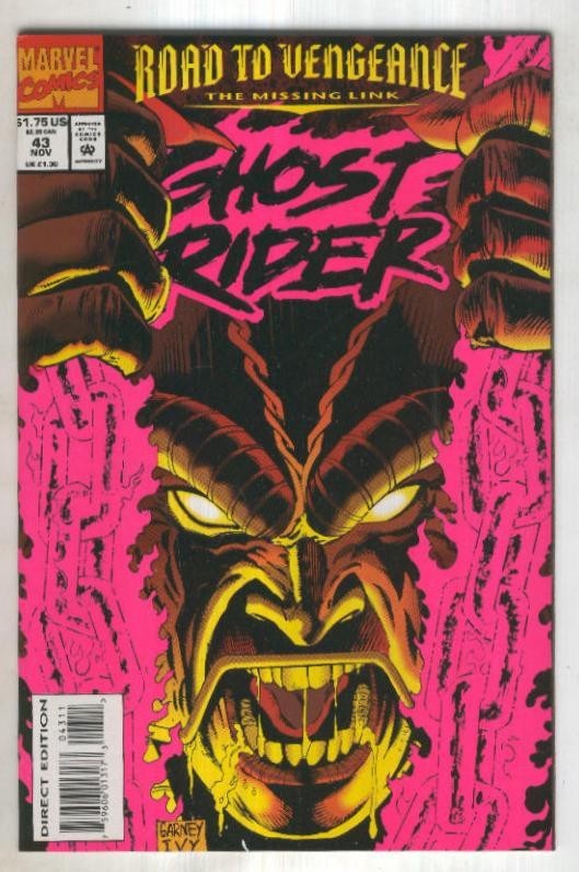 GHOST RIDER Vol.2, No.43 (1993): Inner Truths