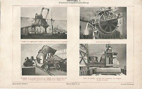 LAMINA ESPASA 743: Elementos de transporte mecanico