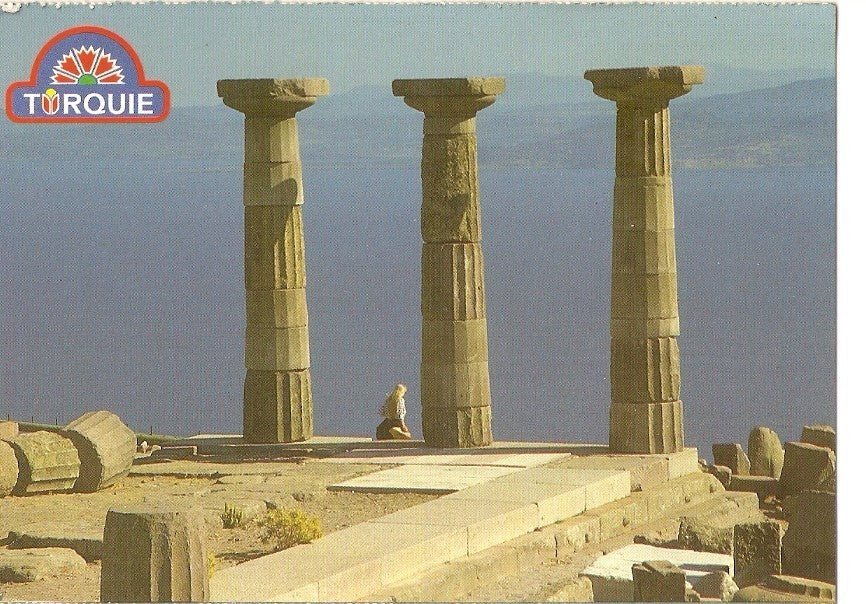 Postal 037475 : Behramkale Assos - Temple dAthene