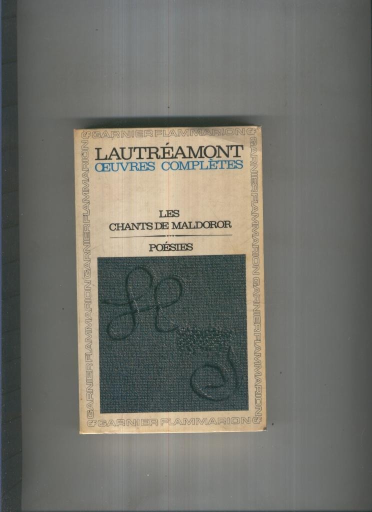 Oeuvres completes de Lautreamont