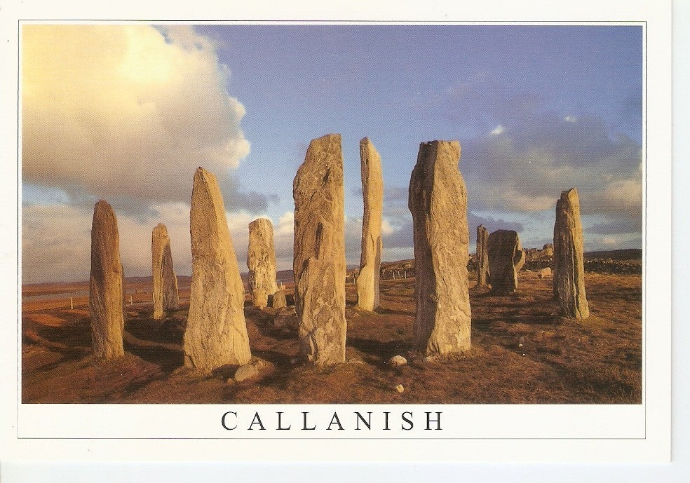 Postal 046844 : The Standing Stones Callanish Isles of Lewis. The Western Isles Scotland