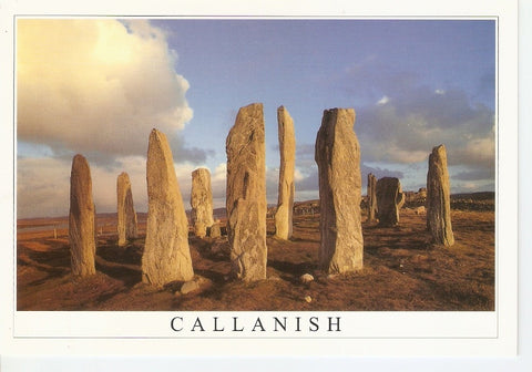Postal 046844 : The Standing Stones Callanish Isles of Lewis. The Western Isles Scotland