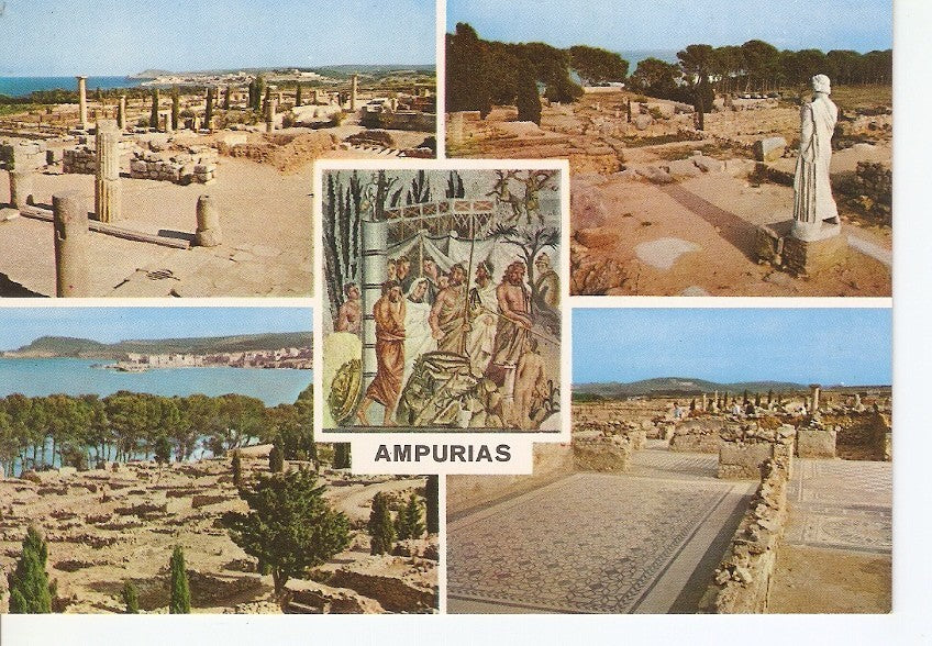Postal 031375 : Costa Brava. Ampurias
