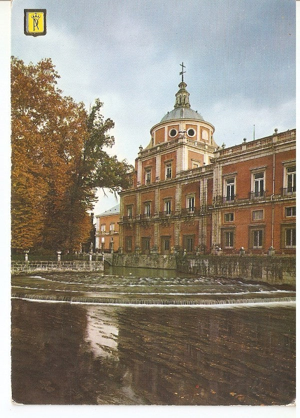 Postal 046063 : Aranjuez. Palacio Ria y cascada Las Castañuelas