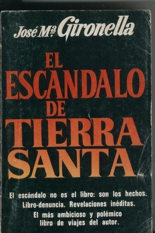 El escandalo de Tierra Santa (octava edicion)