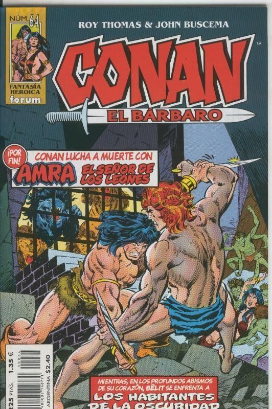 Conan el Barbaro segunda edicion numero 64: Muerte entre las ruinas