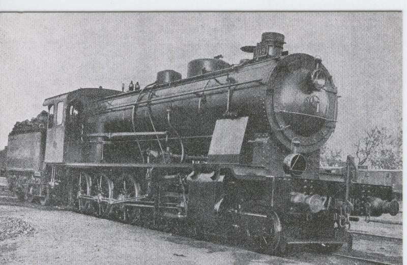 Postal 012269: Locomotoras de Vapor 242-2099