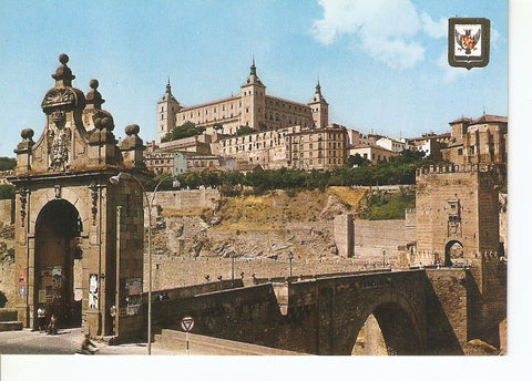 Postal 027857 : Toledo. Puente de Alcantara y Alcazar