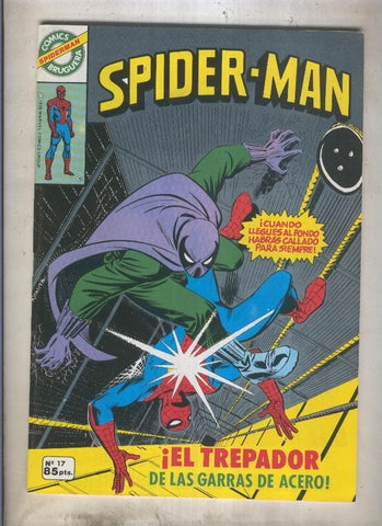 Comics Bruguera: Spiderman numero 17 (numerado 2 en trasera)