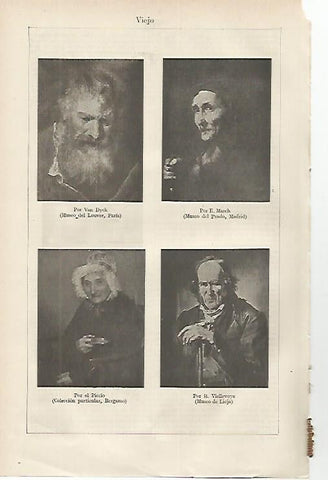 LAMINA DE ESPASA 274: Retratos de viejos