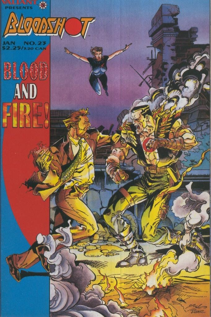 BLOODSHOT Vol.1, Numero 23: A touch of fire