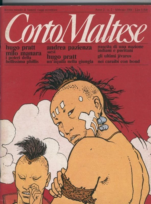 Corto Maltese anno 2 numero 02, febrero 1984