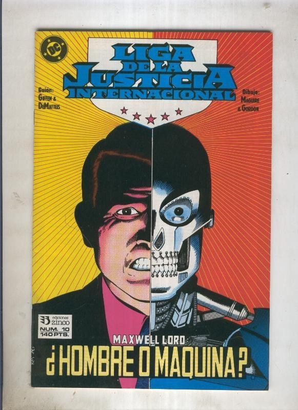 Liga de la Justicia America numero 10