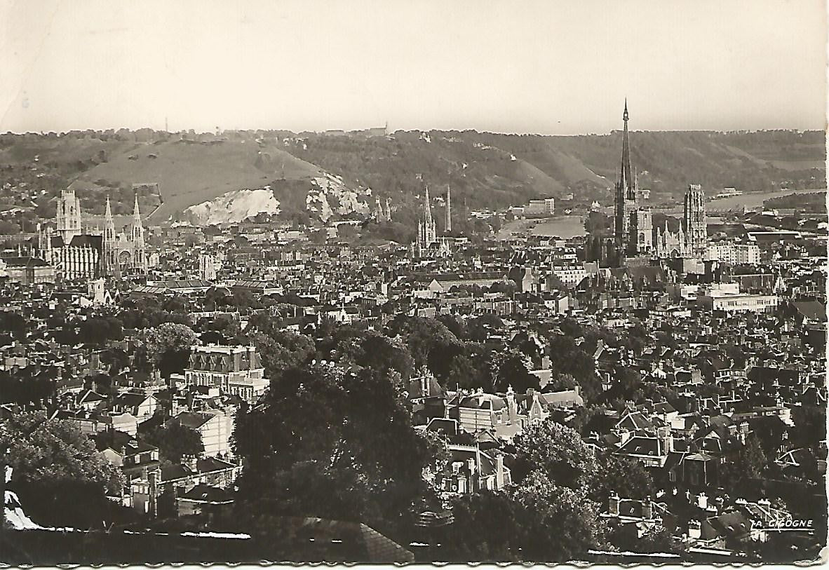 Postal 51179: ROUEN - Vista general