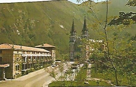 POSTAL 54900: COVADONGA Asturias. Santuario