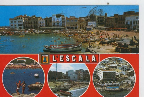Postal 6752:  La Escala, Girona ,vistas varias