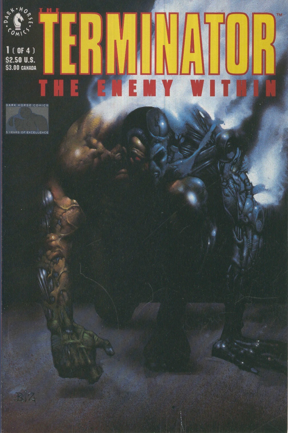 THE TERMINATOR: The enemy within: Numero 01 de 04