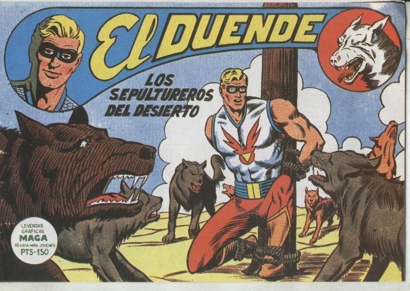 Facsimil: El Duende numero 10: Los sepultureros del desierto