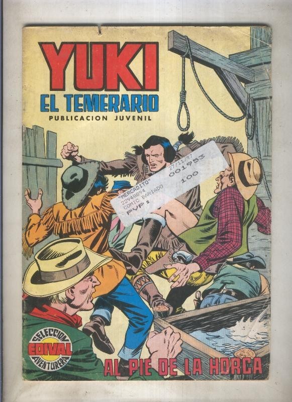 Yuki el Temerario vertical numero 17: Al pie de la horca