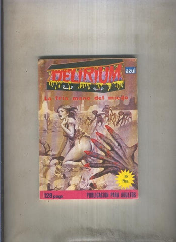 Delirium numero 27: La fria mano del miedo (numerado 4 en trasera)
