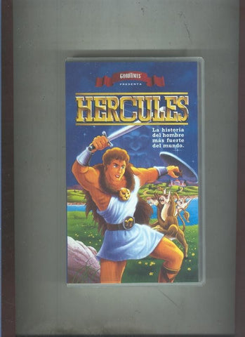 Video VHS: Hercules, la historia del hombre mas fuerte del mundo