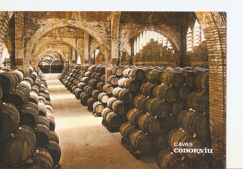 Postal 023180 : Cavas Codorniu, Una bodega. Un monumento nacional