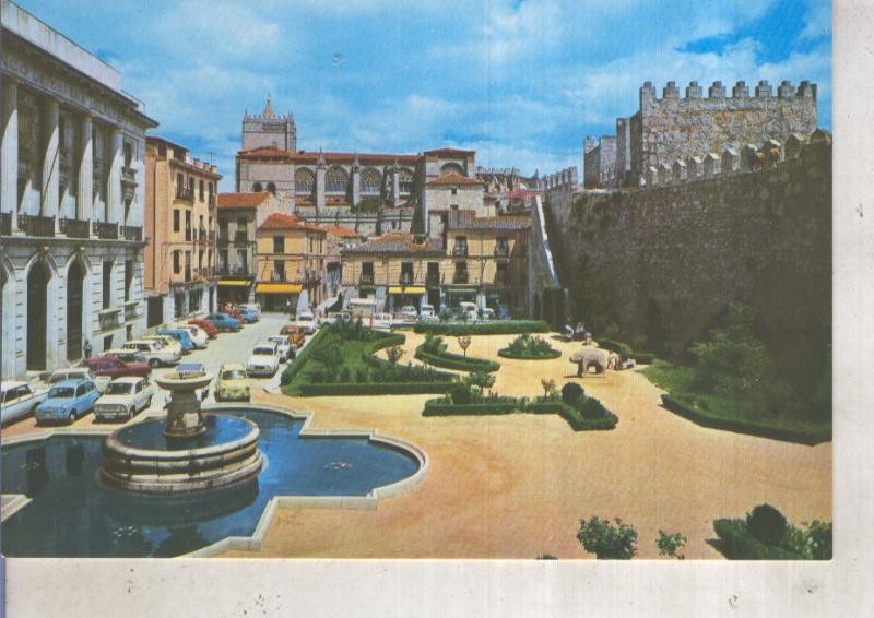 Postal 012721: Plaza de Calvo Sotelo en Avila