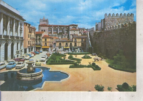 Postal 012721: Plaza de Calvo Sotelo en Avila