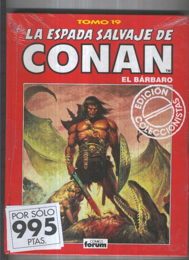 La Espada Salvaje de Conan edicion coleccionista tomo rojo numero 19