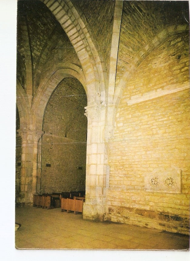 Postal 025028 : Crucero. Piedra labrada (epoca romanica siglo ?) Estibaliz (Alava)