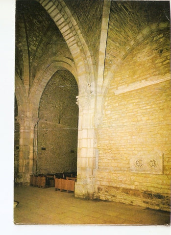 Postal 025028 : Crucero. Piedra labrada (epoca romanica siglo ?) Estibaliz (Alava)