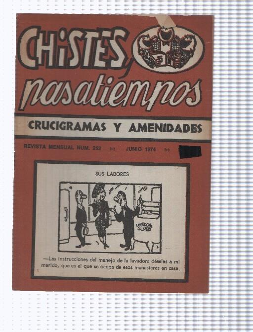 Chistes y Pasatiempos numero 252