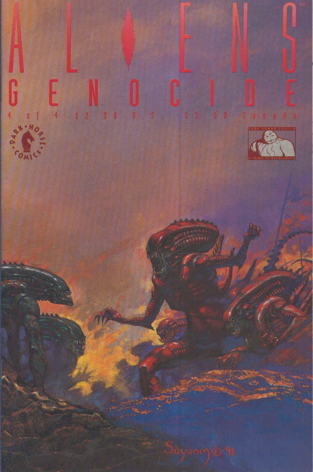 ALIENS: GENOCIDE Numero 04 de 04