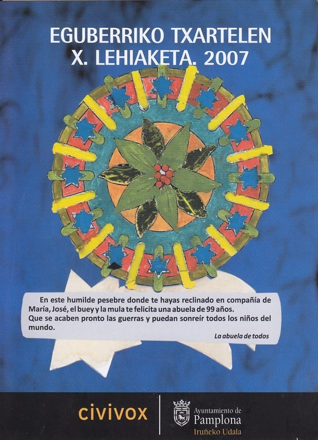 Postal 60422. Publicitaria de ayunt. Pamplona