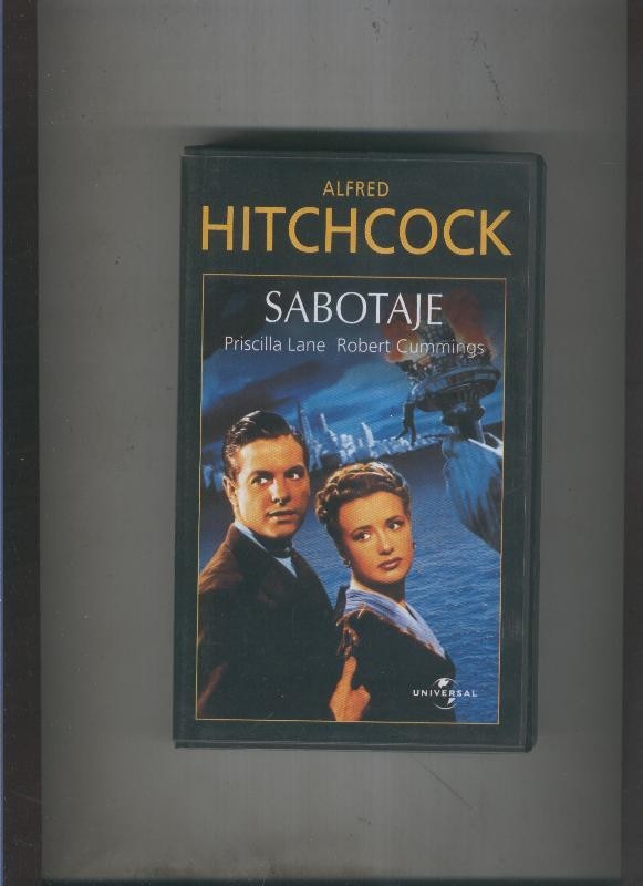 Video VHS: Alfred Hitchcock numero 23: Sabotaje