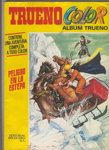 Trueno color album amarillo primera edicion numero 29: Peligro en la estepa