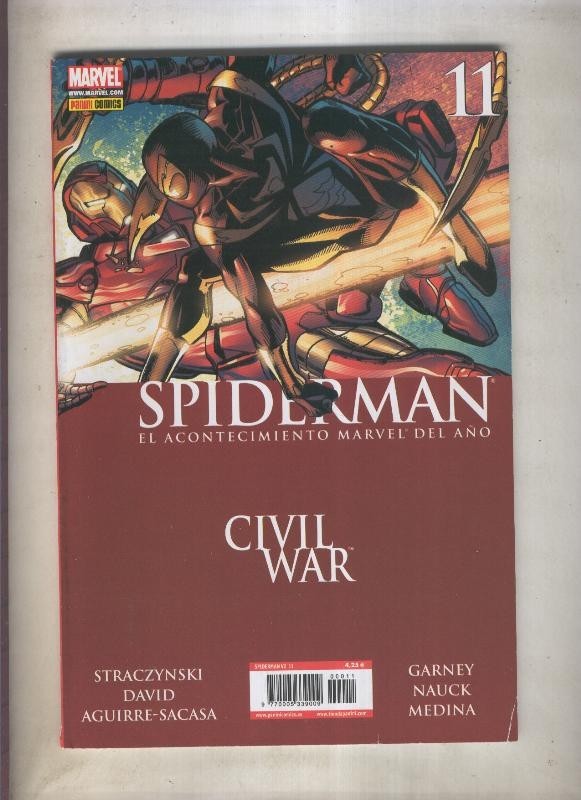 Spiderman volumen 2 numero 11: Civil War