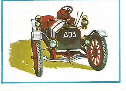 CROMO CHOCOLATES LAS COMAS - El Automovil Serie I Coches antiguos no 42 - Mercedes deportivo 1902