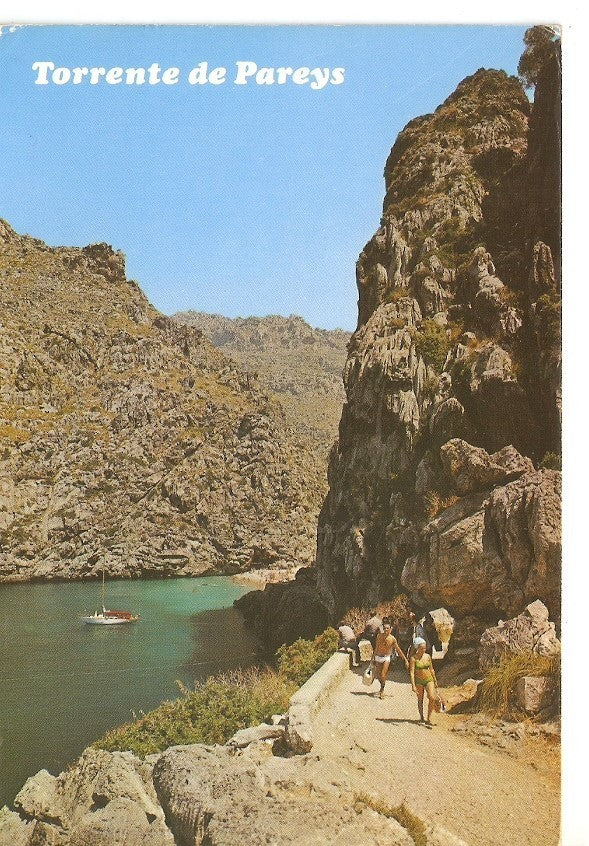Postal 034205 : Torrente de Pareys. La Calobra. Mallorca (Baleares) España