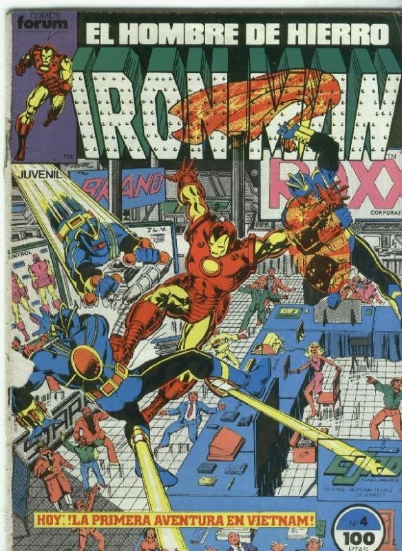 Iron Man volumen 1 numero 04