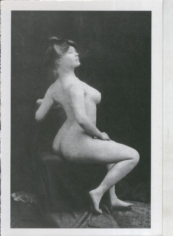 Postal 015706: Desnudos Elegantes año 1900, modelo 12