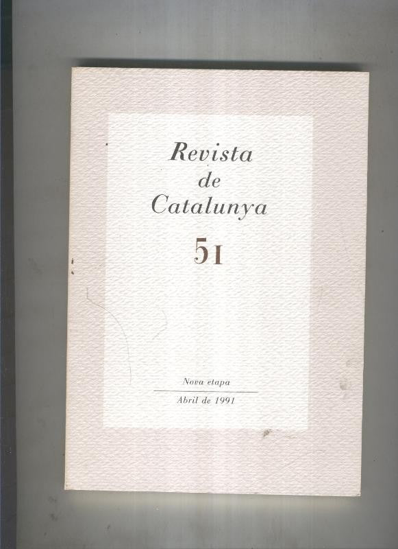 Revista de catalunya numero 051