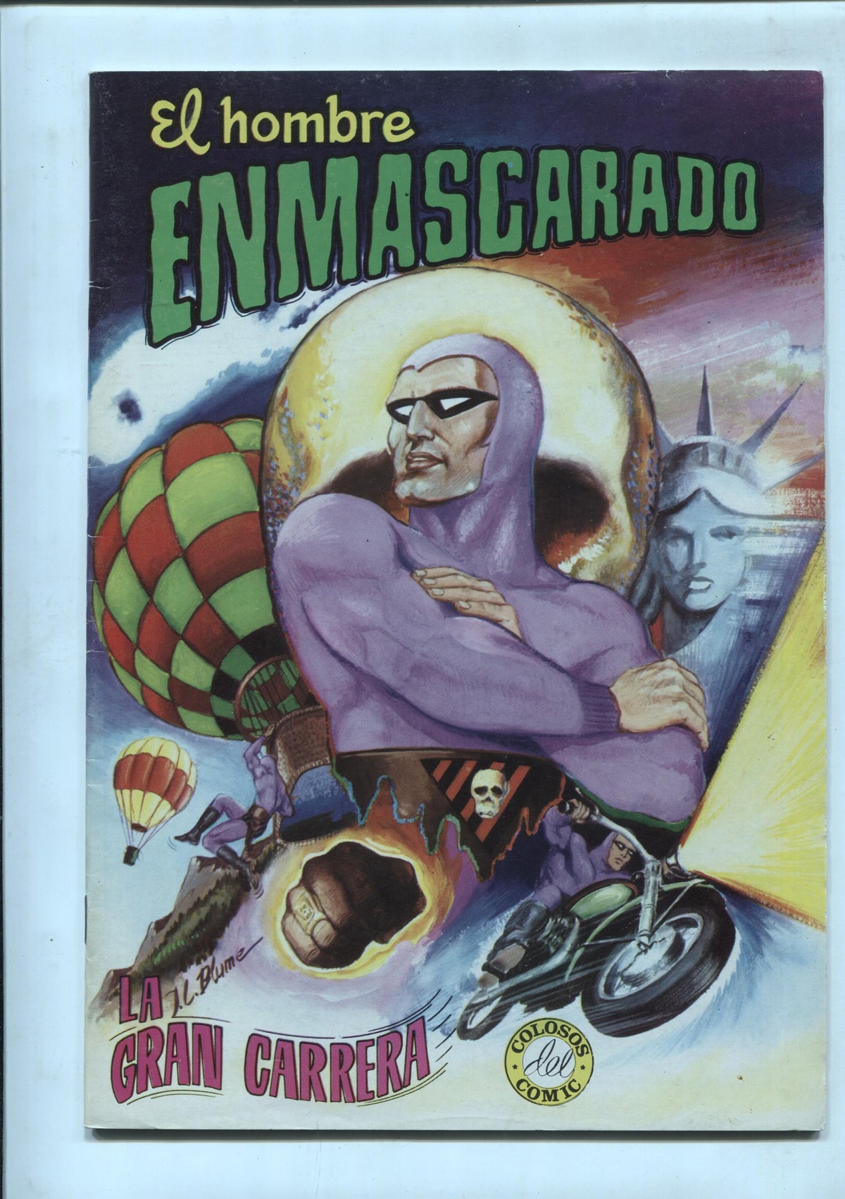 El Hombre Enmascarado numero 02: (numerado 1 en trasera)