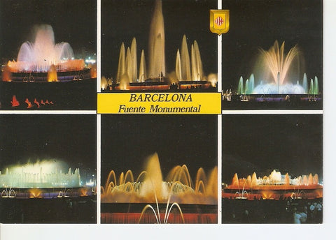 Postal 024891 : Font Monumental de Monjuic. Barcelona