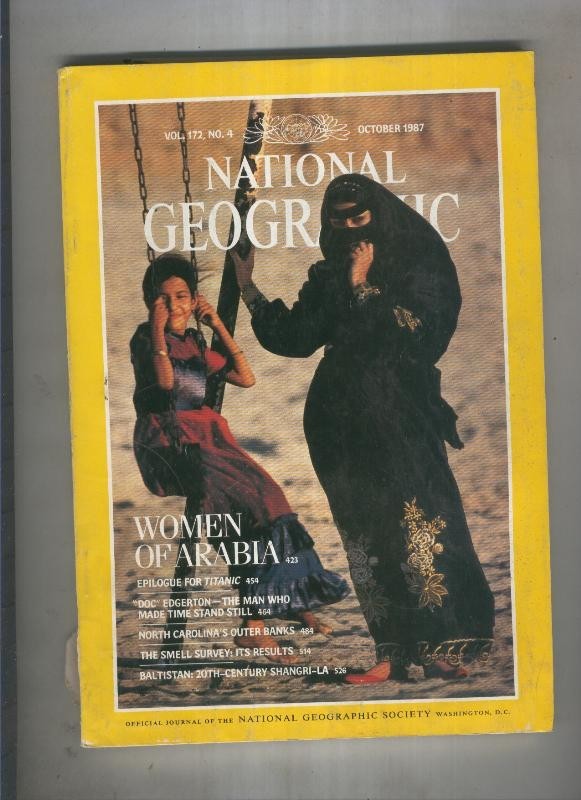 National geographic 1987 october: Women of arabia 